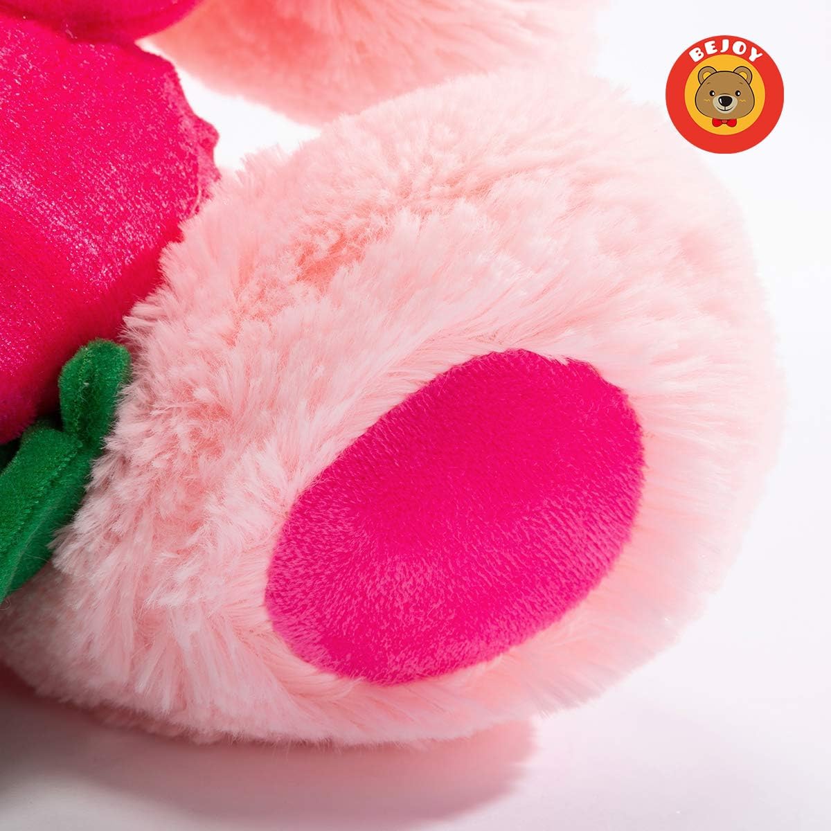 Teddy Bear Stuffed Animals Plush Bear Holding Rose Soft Plush Toy Gifts 16 inches Pink