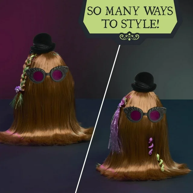 Wednesday Ignatius Itt Styling Head Hair Styling Doll Head with Accessories for Kids, Creative Hair Play Toy Gift - Image 2