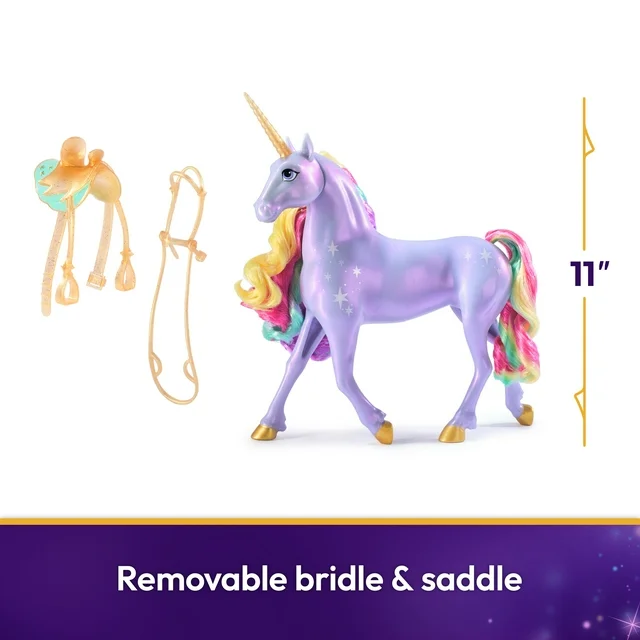 Unicorn Academy Rainbow Light Up Wildstar Interactive Unicorn Toy with Lights, Sounds & Music for Girls Ages 4+ - Image 2