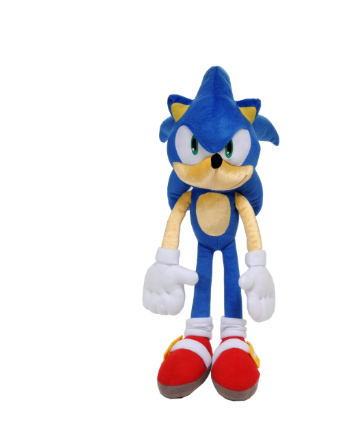 Sonic the Hedgehog Kids Plush Pillow Buddy Soft Cuddle & amp Decorative Cushion Sega Bedding Accessory for Boys & amp Girls