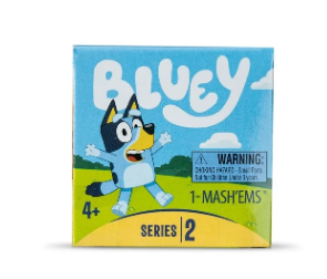 Mash’ems Bluey Collectible Toys Squishy Surprise Figures for Kids 4+ Soft Stretchy Bluey Mash Ball Styles May Vary - Image 3