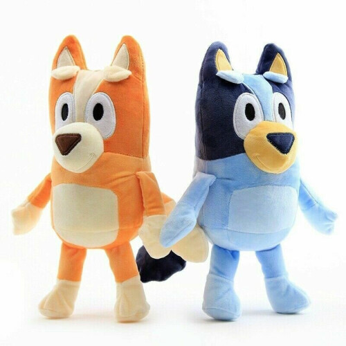 2pc Bluey & Bingo Plush Toys  28cm Soft Cuddly Toys for Kids Christmas Gift
